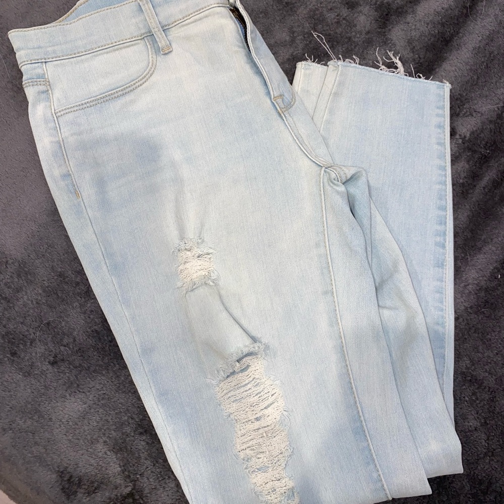 Size 26 ripped skinny jeans